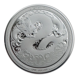 Taniwha 1 uncja Srebra 2017 Proof