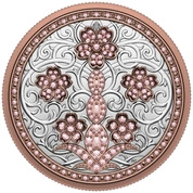 Canada: Harmonious pozłacany $350 Platyna 2023 Proof