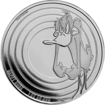 Samoa: Looney Tunes - Daffy Duck 1 uncja Srebra 2022 Proof