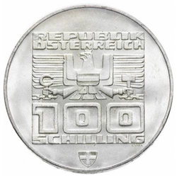 Austria, 100 Szylingów Ag.640 - Różne Roczniki