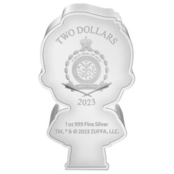 Niue: UFC - Chibi 'Conor McGregor' kolorowany 1 uncja Srebra 2023 Proof