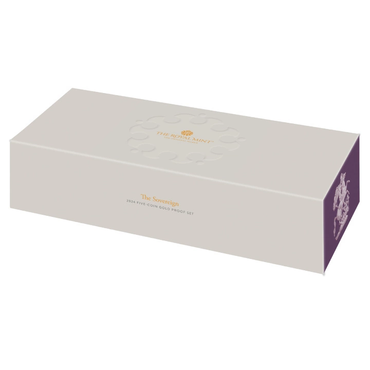 Wielka Brytania: Zestaw 5 monet Suweren 2024 Proof
