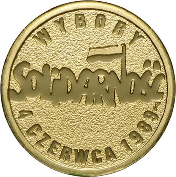 Wybory 4 czerwca 1989 r. 25 zł 2009 Proof