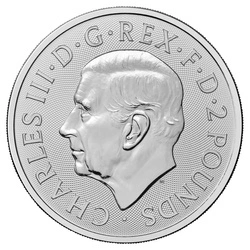 The British Lion 1 uncja Srebra 2025