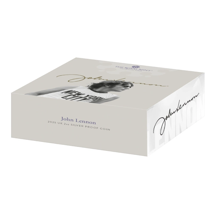 John Lennon 2 uncje Srebra 2025 Proof