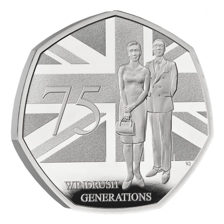 Zestaw 5 monet Wielka Brytania Miedzionikiel 2023 Proof Commemorative Coin