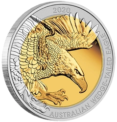 Orzeł Australijski 3/4 uncji Platyny i 3/4 uncji Złota Proof 2020