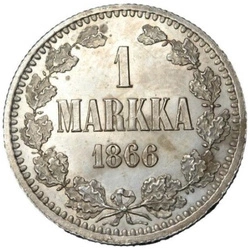 Finlandia: 1 Marka Srebro Różne Roczniki