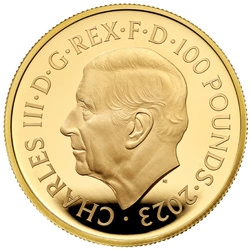 Dame Shirley Bassey 1 uncja Złota 2023 Proof