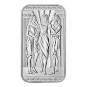 Sztabka The Great Engravers - Three Graces 1 uncja Srebra 2022