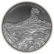 Niue: The Lord of the Rings - Mount Doom 3 uncje Srebra 2022 Antique Finish