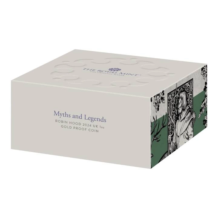 Myths & Legends: Robin Hood 1 uncja Złota 2024 Proof
