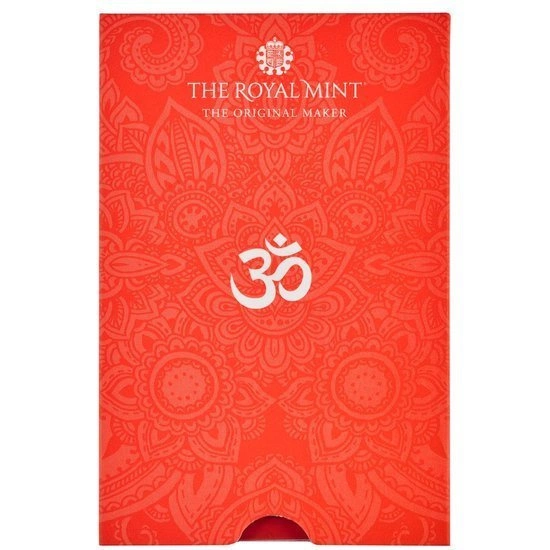 5 gramów Sztabka Złota Britannia Henna Design