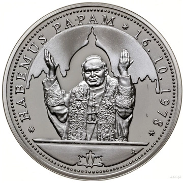 Medal Jan Paweł II - Habemus Papam 16.10.1978 Srebro Proof