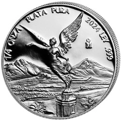 Mexican Libertad 1/4 uncji Srebra 2024 Proof