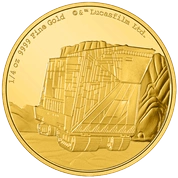 Niue: Star Wars - Sandcrawler 1/4 uncji Złota 2022 Proof