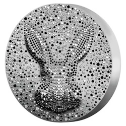 Niue: The Black Water Rabbit 1000 gramów Srebra 2023 Prooflike