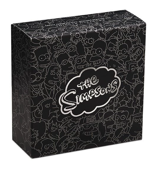 Tuvalu: The Simpson - Krustylu Studios kolorowany 1 uncja Srebra 2022 Proof