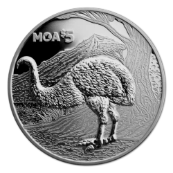 Moa 1 uncja Srebra 2018 Proof