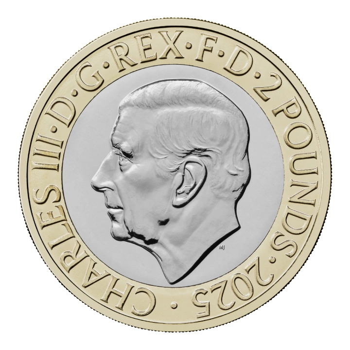 George Orwell £2 Miedzionikiel 2025