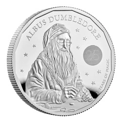 Harry Potter: Albus Dumbledore 2 uncje Srebra 2023 Proof