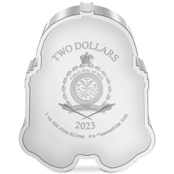 Niue: Star Wars Clone Wars 20th Anniversary - 104th Battalion kolorowany 1 uncja Srebra 2023 Proof