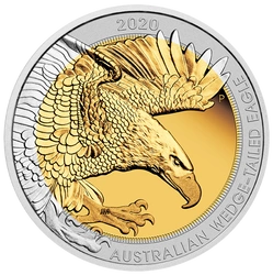 Orzeł Australijski 3/4 uncji Platyny i 3/4 uncji Złota Proof 2020