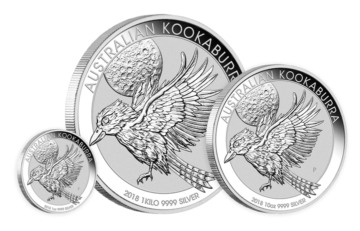Kookaburra 1000 gramów Srebra 2018