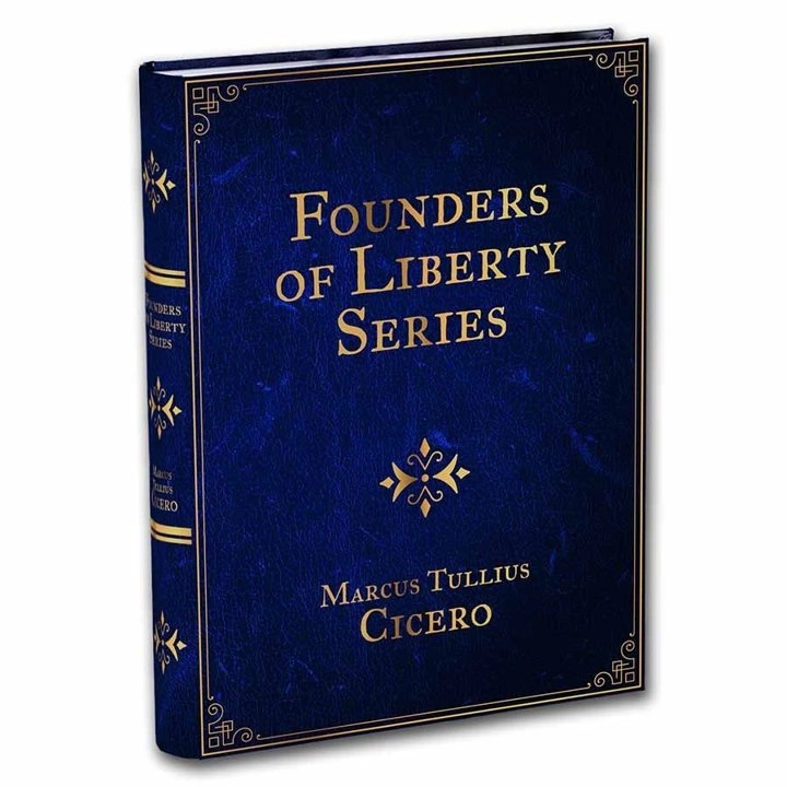 Founders of Liberty: Cicero - Keep & Bear Arms 1 uncja Srebra Antique Coin