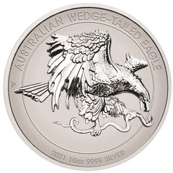 Orzeł Australijski 10 uncji Srebra 2021 Proof High Relief