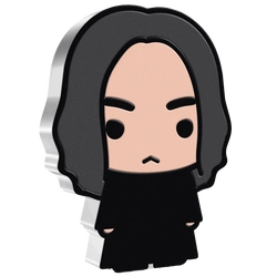 Niue: Harry Potter - Snape Chibi Coin kolorowany 1 uncja Srebra 2021 Proof