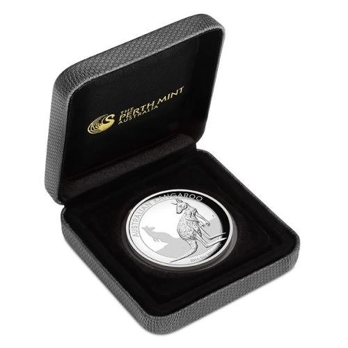 Australijski Kangur 5 uncji Srebra 2016 High Relief