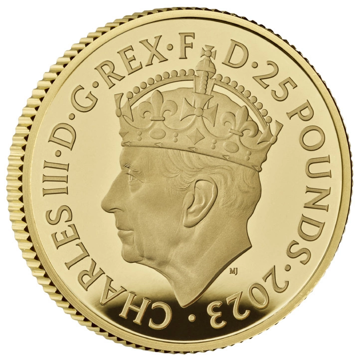The Coronation of His Majesty King Charles III 1/4 uncji Złota 2023 Proof