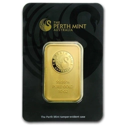 The Perth Mint: Sztabka 10 uncji Złota LBMA GD Refiner