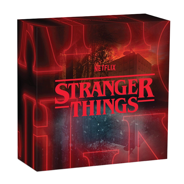Stranger Things - The Upside Down kolorowany 1 uncja Srebra 2026 Proof