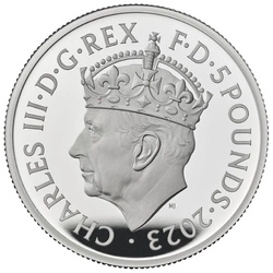 The Coronation of His Majesty King Charles III 2 uncje Srebra 2023 Proof