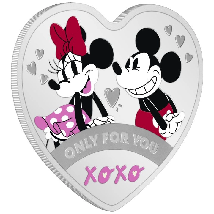 Niue: Disney - Only For You kolorowany 1 uncja Srebra 2024 Proof