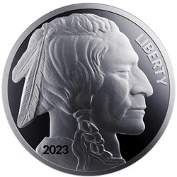 Bizon 1 uncja Srebra 2023 Round