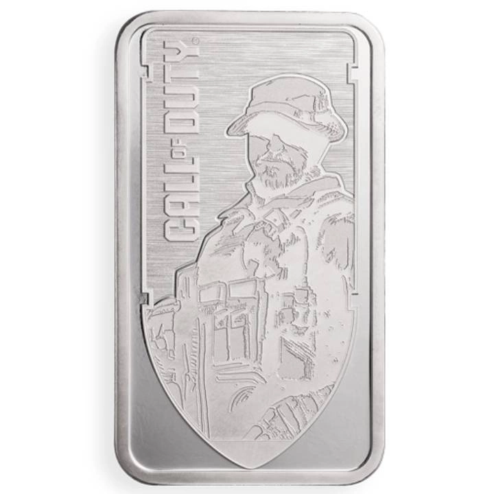 Sztabka Pamp Call of Duty: Modern Warfare III 1 uncja Srebra 2024 LBMA GD Refiner