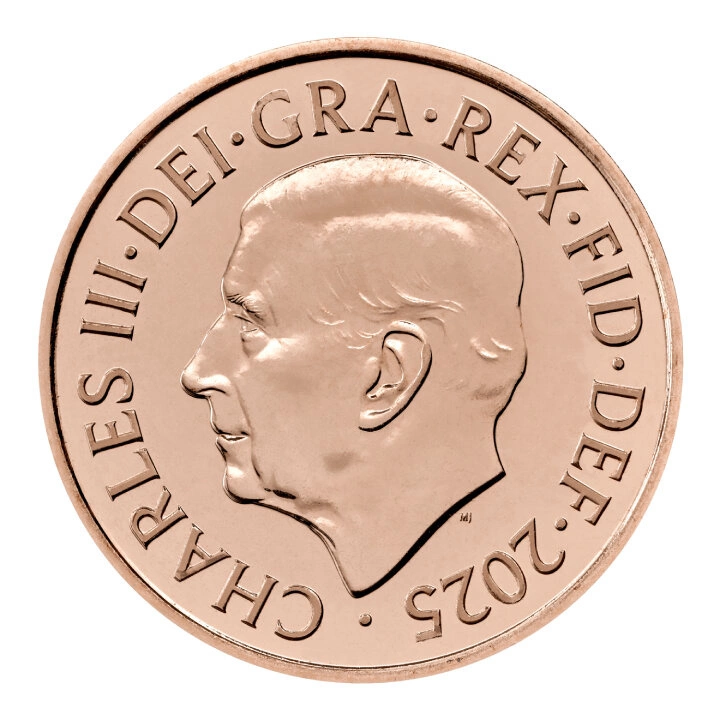 Zestaw 8 monet Miedzionikiel Wielka Brytania Definitive 2025