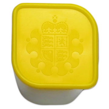 Oryginalna tuba Britannia i The Queen's Beasts 1/4 uncji Złota 