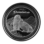 Dominica: Amazonka cesarska 1 uncja Srebra 2021