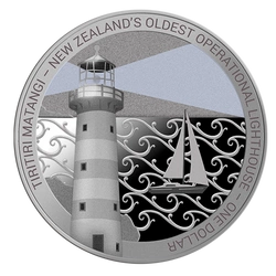 Tiritiri Matangi 1 uncja Srebra 2019 Proof