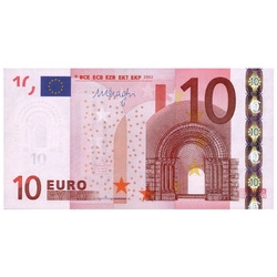 Banknot 10 Euro (10 EUR) Obiegowy