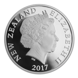 Taniwha 1 uncja Srebra 2017 Proof