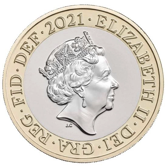 Zestaw 13 monet Miedzionikiel Wielka Brytania 2021