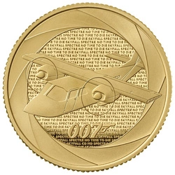 Bond Films of the 2010s 1/4 uncji Złota 2024 Proof