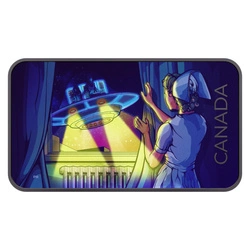Canada: Canada’s Unexplained Phenomena - The Duncan Incident kolorowany $20 Srebro 2023 Proof