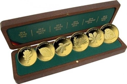 Zestaw Złotych 6 monet  "Niemiecki Las"