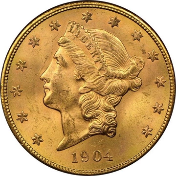 Liberty 20 Dollars Różne Roczniki